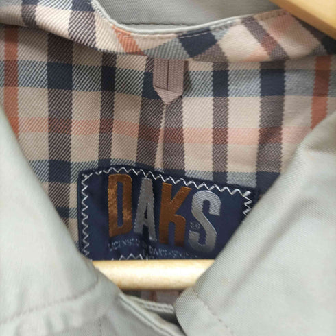 ダックス DAKS 裏地チェック トレンチコート レディース