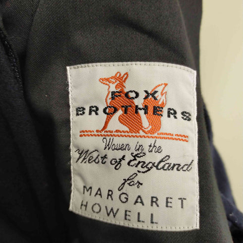 マーガレットハウエル MARGARET HOWELL フォックスブラザーズ FOX BROTHER ジップフライワイドパンツ メンズ 3