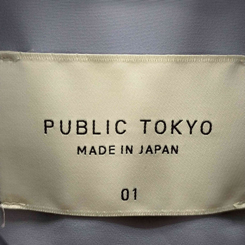 パブリックトウキョウ PUBLIC TOKYO サテンウエスタンシャツ メンズ JPN:1