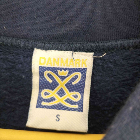 DANIMARK COPENHAGEN 刺繍 クルーネック スウェット メンズ import:S