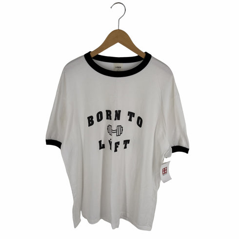 リフト LYFT プリントデザインリンガーTシャツ メンズ JPN:L