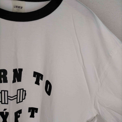 リフト LYFT プリントデザインリンガーTシャツ メンズ JPN:L