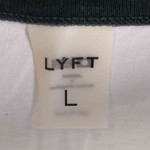 リフト LYFT プリントデザインリンガーTシャツ メンズ JPN:L