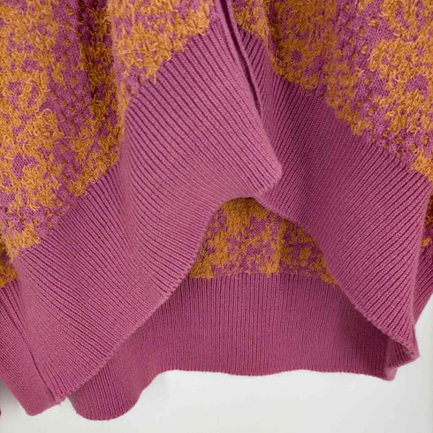 メゾンスペシャル MAISON SPECIAL Damask Jacquard Prime-Over V-Neck Knit Cardigan メンズ JPN:2