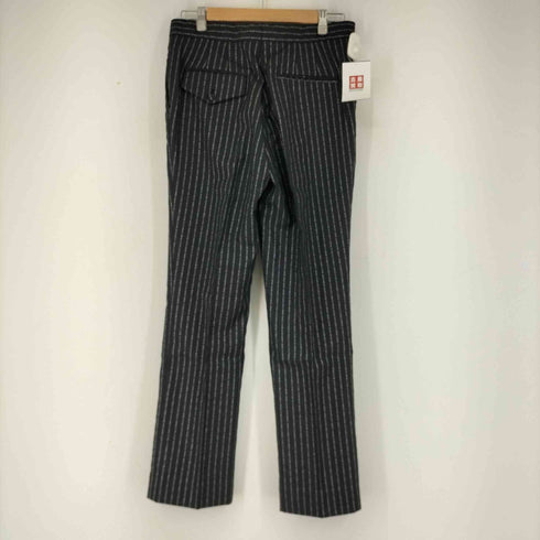 ゴールデングース GOLDEN GOOSE DELUXE BRAND テーパードパンツ スラックス ロゴストライプ センタープレス レディース JPN:S