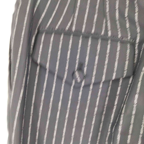 ゴールデングース GOLDEN GOOSE DELUXE BRAND テーパードパンツ スラックス ロゴストライプ センタープレス レディース JPN:S