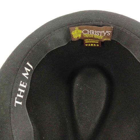 クリスティーズ Christys ウール中折れハット メンズ