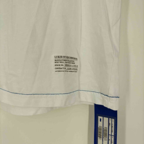 ルーカーバイネイバーフッド LUKER BY NEIGHBORHOOD I WILL DO MY BEST フロントプリント クルーネックTシャツ メンズ JPN:S