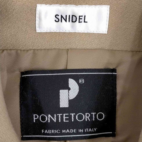 スナイデル snidel 22AW Sustaina ウールコクーンダブルコート レディース 0