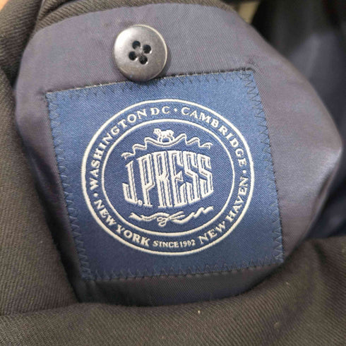 ジェイプレス JPRESS PEPPIN 金ボタン ウール ダブルテーラードジャケット メンズ C90-W78-T165 A4