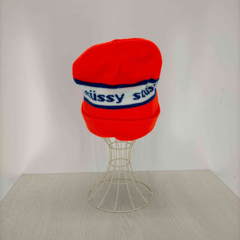 ステューシー Stussy テープロゴニットキャップ メンズ