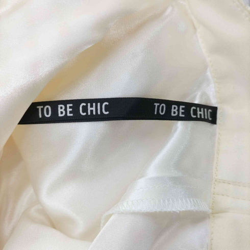 トゥービーシック TO BE CHIC 22SS ギンガムドビー スカート ロング ミモレ丈 フレア チェック レディース 40
