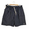 ニューエラ NEWERA 23SS ストライプブロードショートパンツ BLACK LABEL メンズ JPN:XL