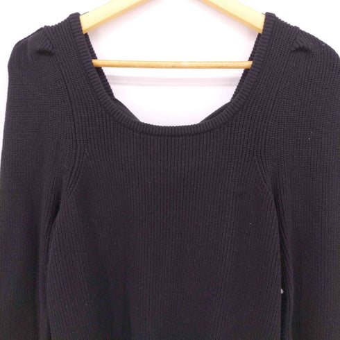 スタイリング ケイシラハタ styling/ kei shirahata バック リボン リブ ニット レディース FREE