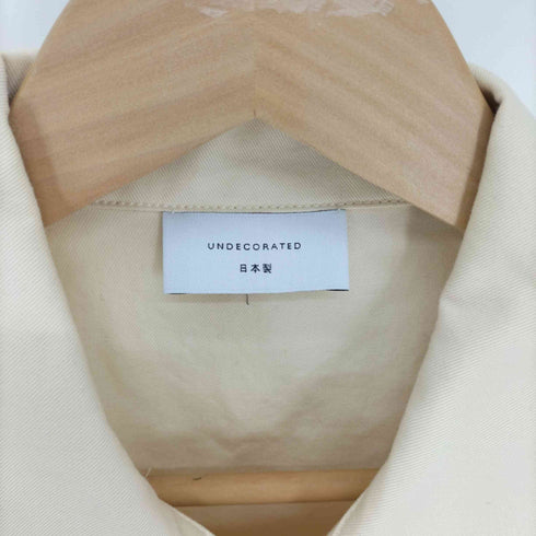 アンデコレイテッドマン undecorated MAN カバーオールジャケット メンズ JPN:0