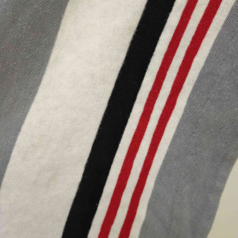 メゾンキツネ MAISON KITSUNE メゾンキツネ ストライプ Vネック ノースリーブトップス レディース import:S