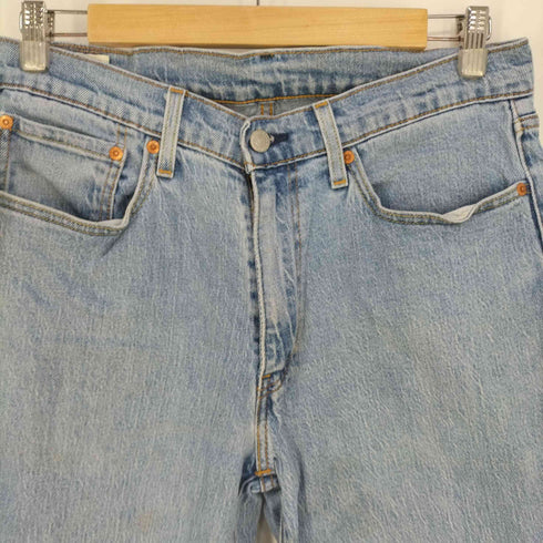 リーバイス Levis 裏4102 BIGE バックポケット黒カン 562 LOOSE TAPER 5ポケット ジップアップデニムパンツ メンズ W:32 L:32