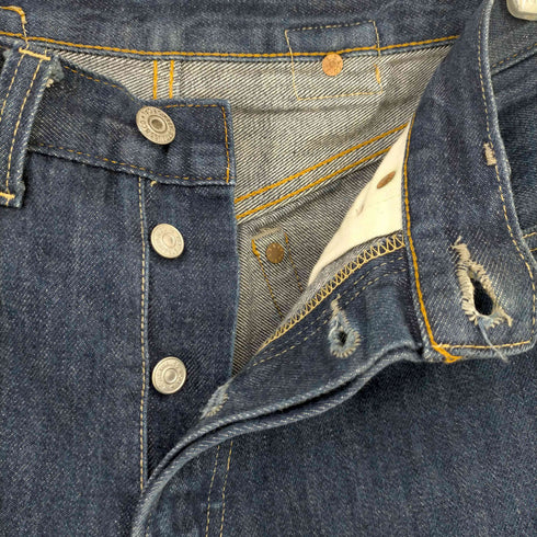 リーバイスヴィンテージクロージング Levis Vintage Clothing 1937年モデル復刻 501XX 37501-0015 ボタンフライストレートデニム 赤耳 RIGID メンズ W34 L34