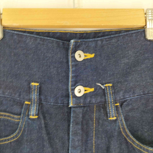 グラフペーパー Graphpaper Non Fade Denim Cook Pant デニムパンツ ジーンズ ハイウエスト ストレート ジッパーフライ レディース 00