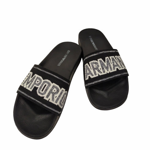 エンポリオアルマーニ EMPORIO ARMANI サンダル べナッシ スライド メンズ US:9