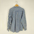 BLUE ISLAND ホンジュラス製 バンドカラーストライプシャツ メンズ import:L