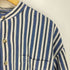 BLUE ISLAND ホンジュラス製 バンドカラーストライプシャツ メンズ import:L