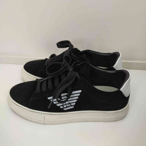 エンポリオアルマーニ EMPORIO ARMANI サイドロゴスニーカー スエード メンズ US:7