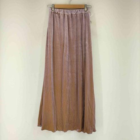 アメリヴィンテージ Ameri VINTAGE VELOUR SKIRT ベロアスカート フレア ロング マキシ丈 レディース JPN:S
