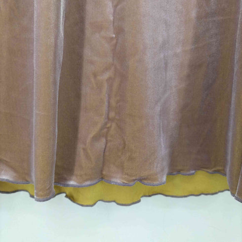 アメリヴィンテージ Ameri VINTAGE VELOUR SKIRT ベロアスカート フレア ロング マキシ丈 レディース JPN:S