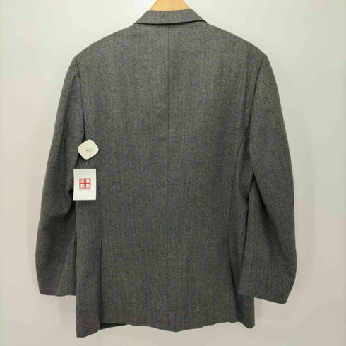 バーバリーロンドン BURBERRY LONDON BOND STREET ヘリンボーン 2Bテーラードジャケット メンズ US:42
