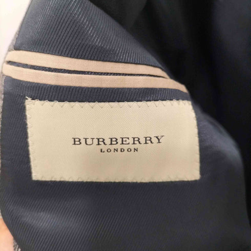バーバリーロンドン BURBERRY LONDON BOND STREET ヘリンボーン 2Bテーラードジャケット メンズ US:42