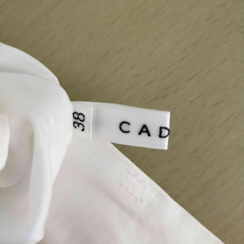 カデュネ CADUNE ナイロンカーゴパンツ ホワイト レディース 38