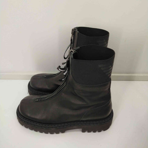 エンポリオアルマーニ EMPORIO ARMANI センタージップブーツ メンズ US:6.5