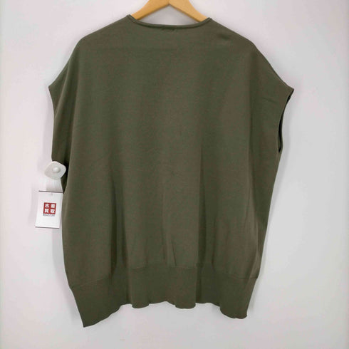 イエナ IENA コットンストレッチワイドクルーネックプルオーバ レディース