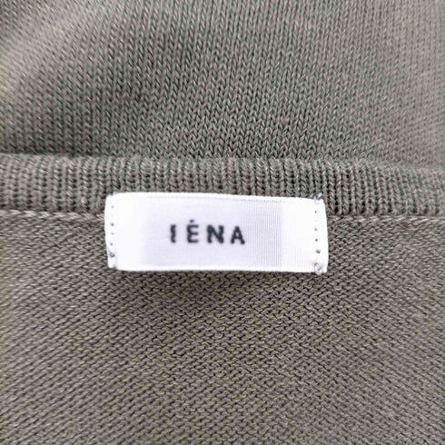イエナ IENA コットンストレッチワイドクルーネックプルオーバ レディース