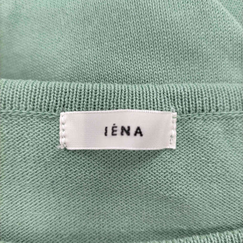イエナ IENA コットンストレッチワイドクルーネックプルオーバ レディース
