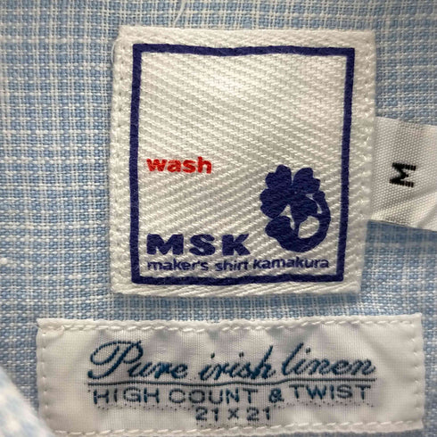 メーカーズシャツカマクラ Makers Shirt 鎌倉 ボタンダウンドレスシャツ メンズ JPN:M