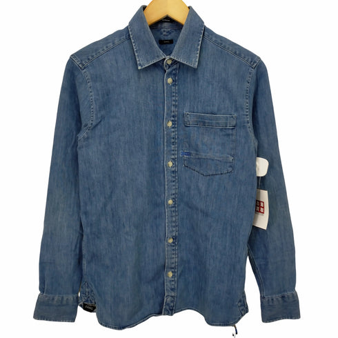 デンハム DENHAM SLIM CUT AXEL SHIRT CDSD デニムシャツ メンズ XS