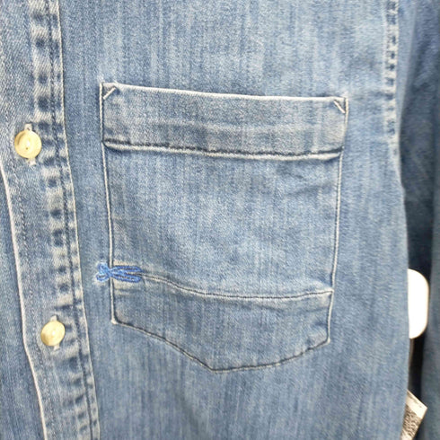 デンハム DENHAM SLIM CUT AXEL SHIRT CDSD デニムシャツ メンズ XS