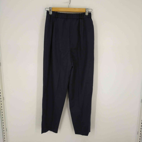 I’M NAVY Trousers 1タックテーパードイージーパンツ レディース 38