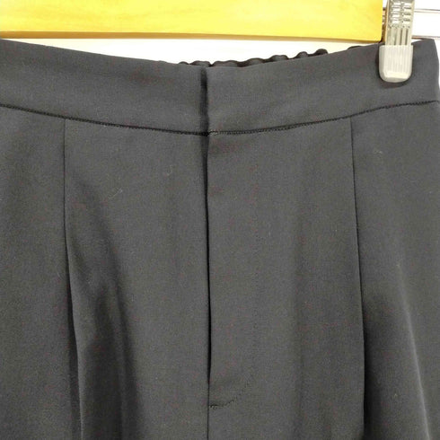 I’M NAVY Trousers 1タックテーパードイージーパンツ レディース 38