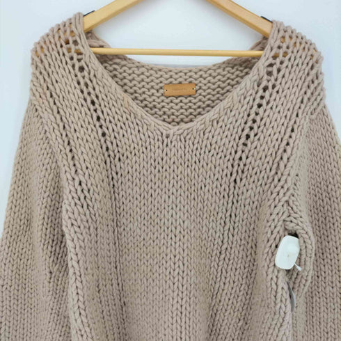トゥデイフル TODAYFUL Vneck Hand Knit Vネック プルオーバー ウール ニット セーター レディース FREE