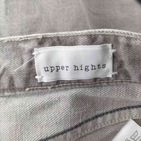 アッパーハイツ upper hights THE GIRL デニムパンツ ジーンズ テーパード ジッパーフライ レディース 23