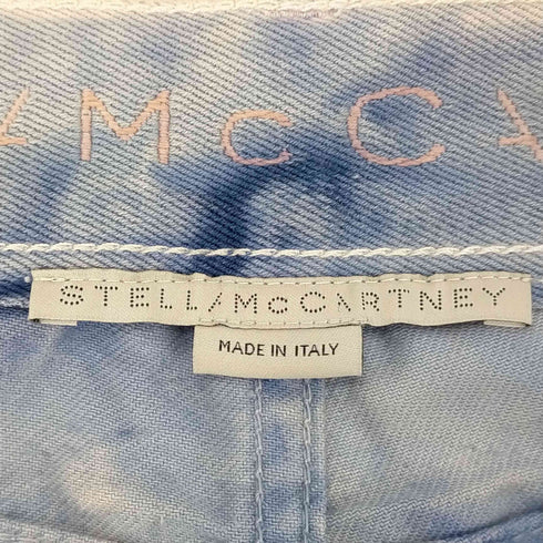 ステラマッカートニー STELLA McCARTNEY ブリーチ加工サイドラインテープデニム レディース 24