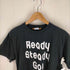 レディ ステディ ゴー ready steady go プリントデザインカットソー メンズ JPN:M