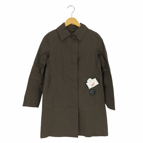 マッキントッシュ Mackintosh 英国製 ウールライナー付き 鳩目 比翼ボタン ステンカラーコート レディース 34