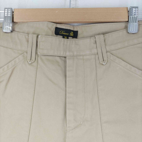 ドゥロワー Drawer コットンギャバジンハーフパンツ クロップドパンツ レディース 36