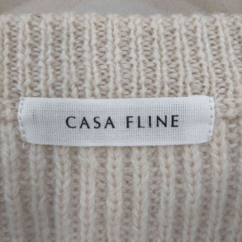 カーサフライン CASA FLINE バックオープン ニット セーター 長袖 レディース FREE