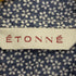 エトネ Etonne ホリゾンタルカラー リネンシャツ 小紋柄 メンズ JPN:L