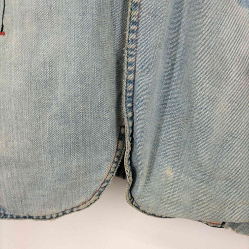 ティーエムティー T.M.T ダメージ加工 デニムテーラードジャケット メンズ JPN:M
